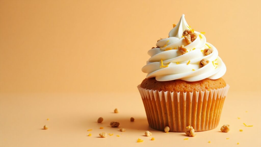 carrot cake cupcake