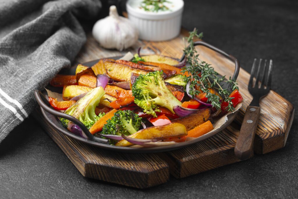 Roasted vegetables