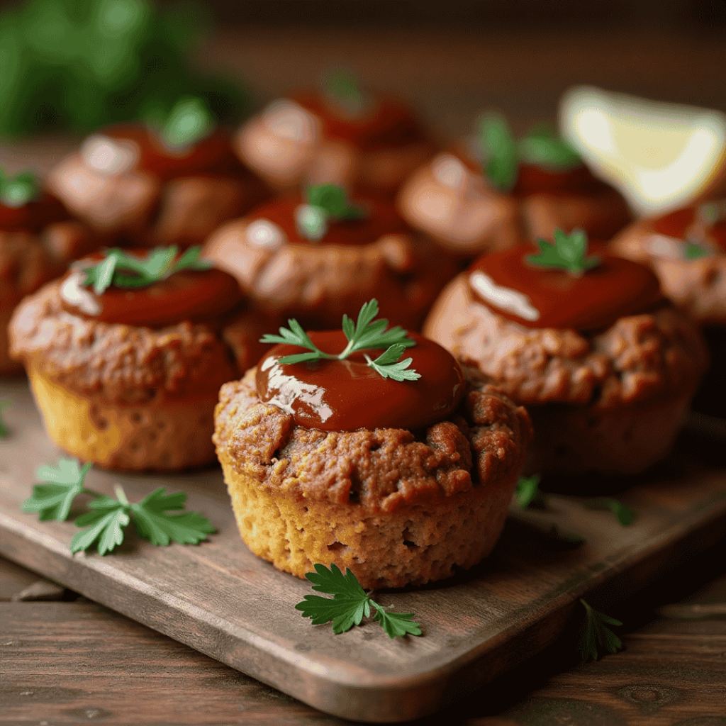 Meatloaf cupcakes