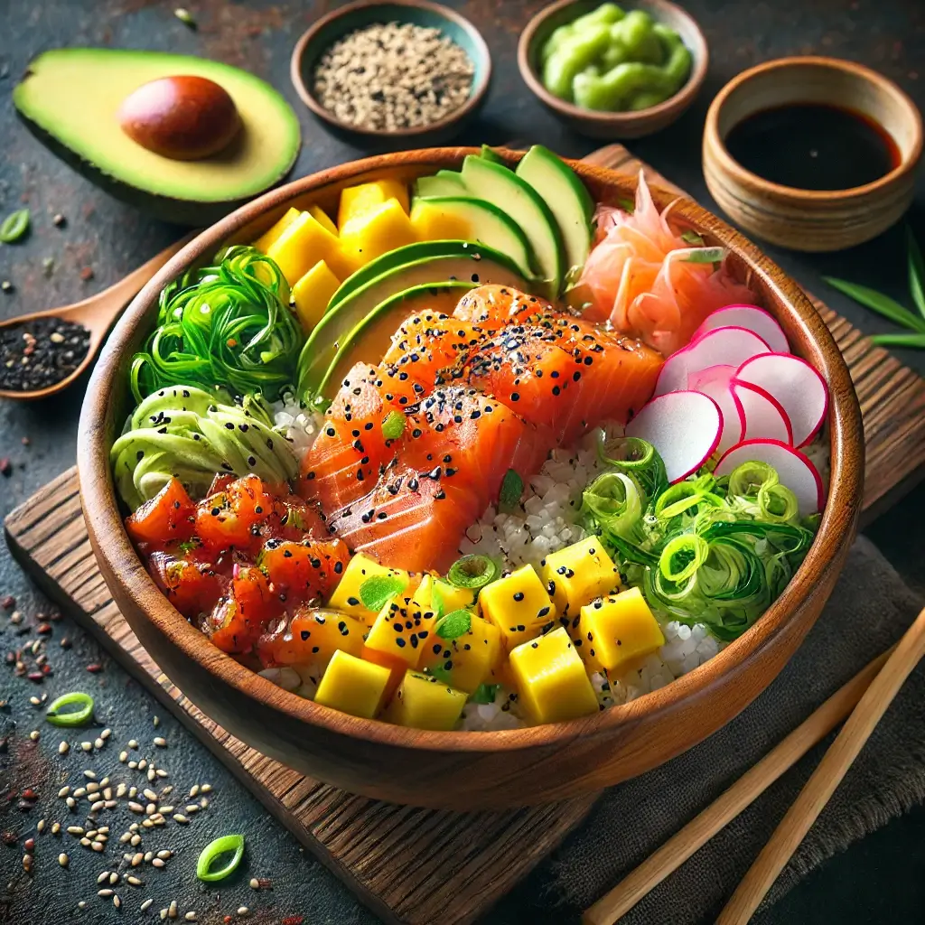 Salmon Poke Bowl Recipe