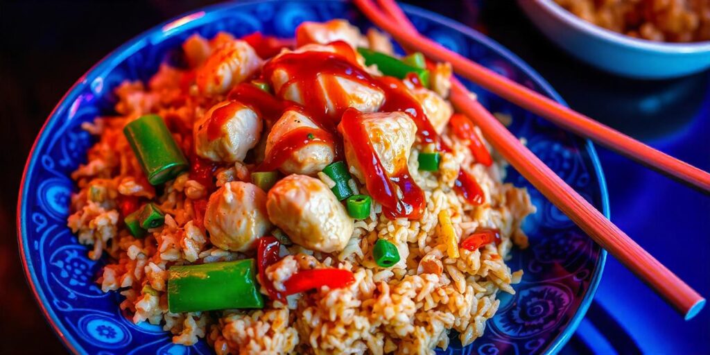 The Ultimate Fried Rice Recipe in a skillet, ready to be served