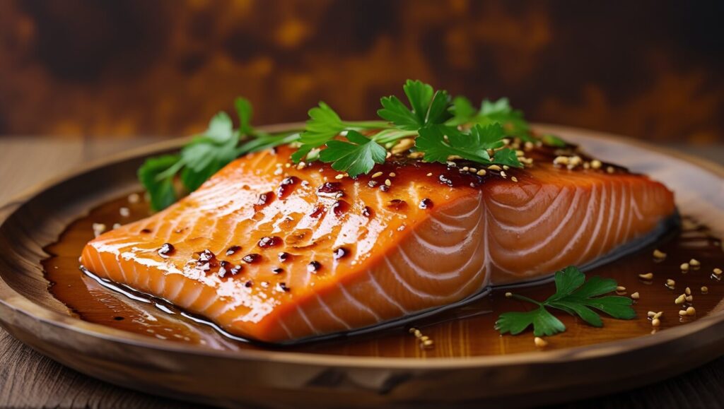 Honey-Garlic-Baked-Salmon