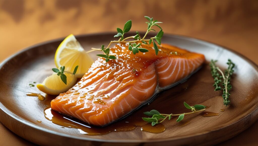 Maple-Glazed Salmon