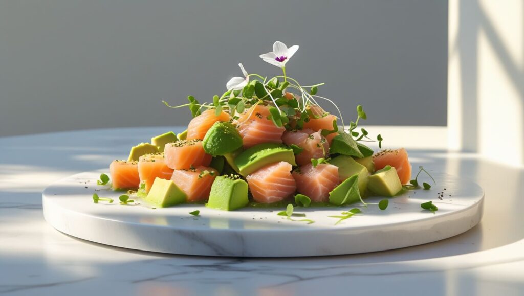 Salmon Avocado Tartare