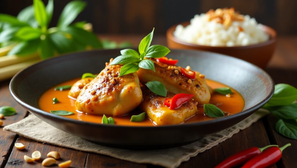 Thai Coconut Curry Chicken Thigh recipe