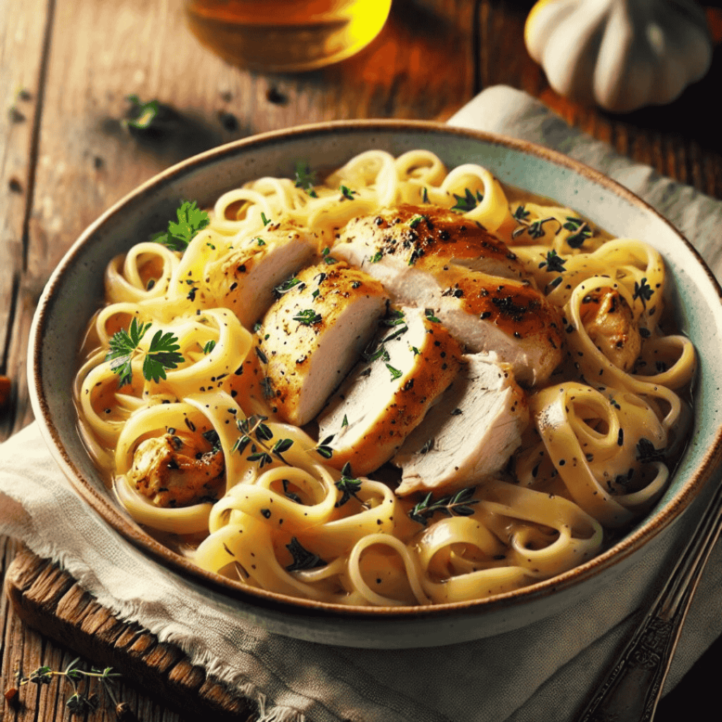 Chicken and Noodles Recipe
