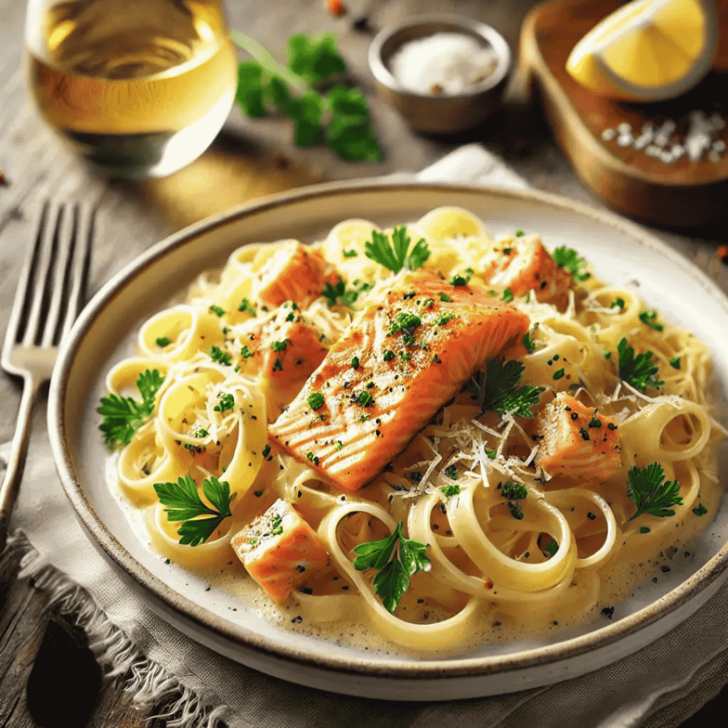 Salmon Pasta Recipe