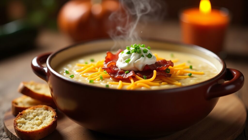 Potato Soup Recipe with bacon