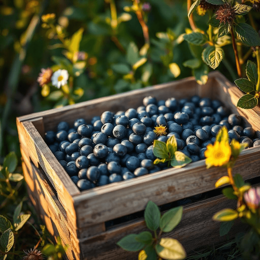 blueberries