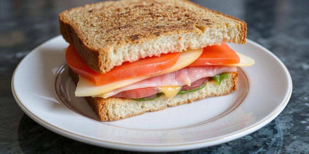 Sliced homemade sandwich bread showcasing soft, fluffy texture