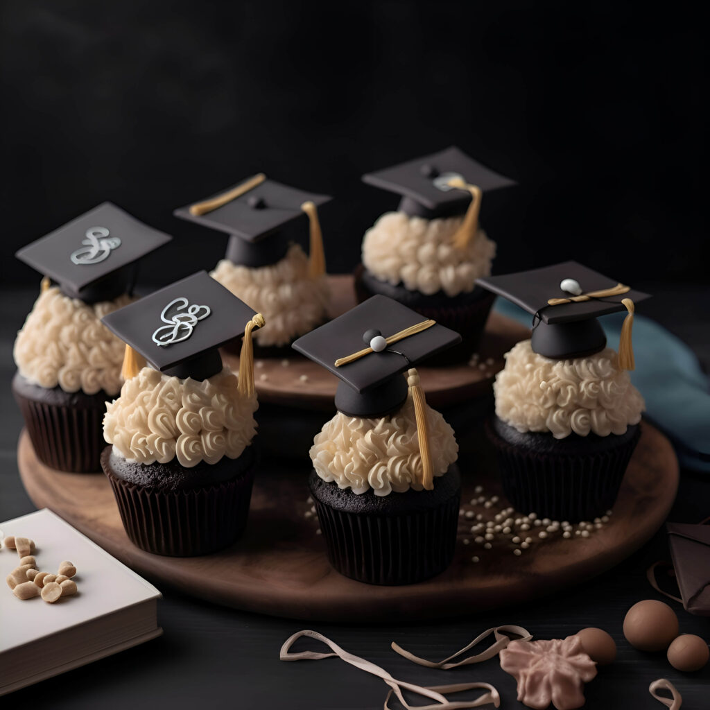 graduation cupcakes