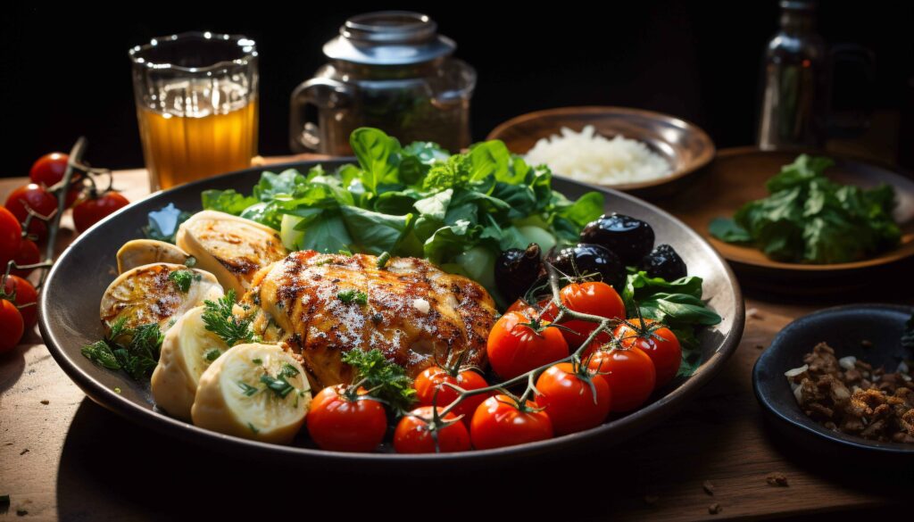 grilled-meat-vegetables-fresh-healthy-lunch-plate