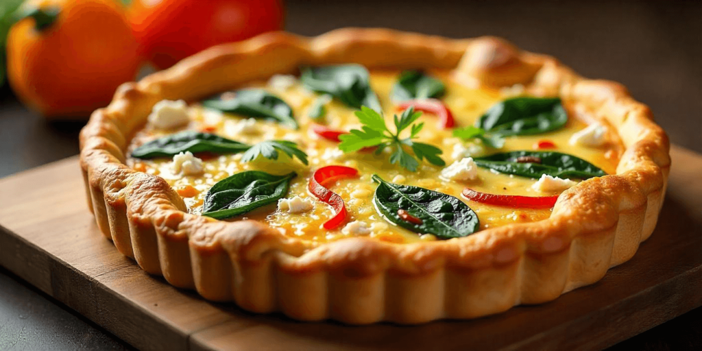 delicious spinach quiche recipe