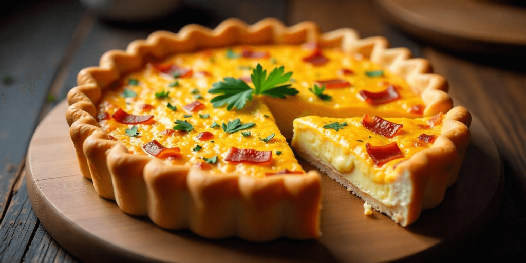 A savory quiche recipe