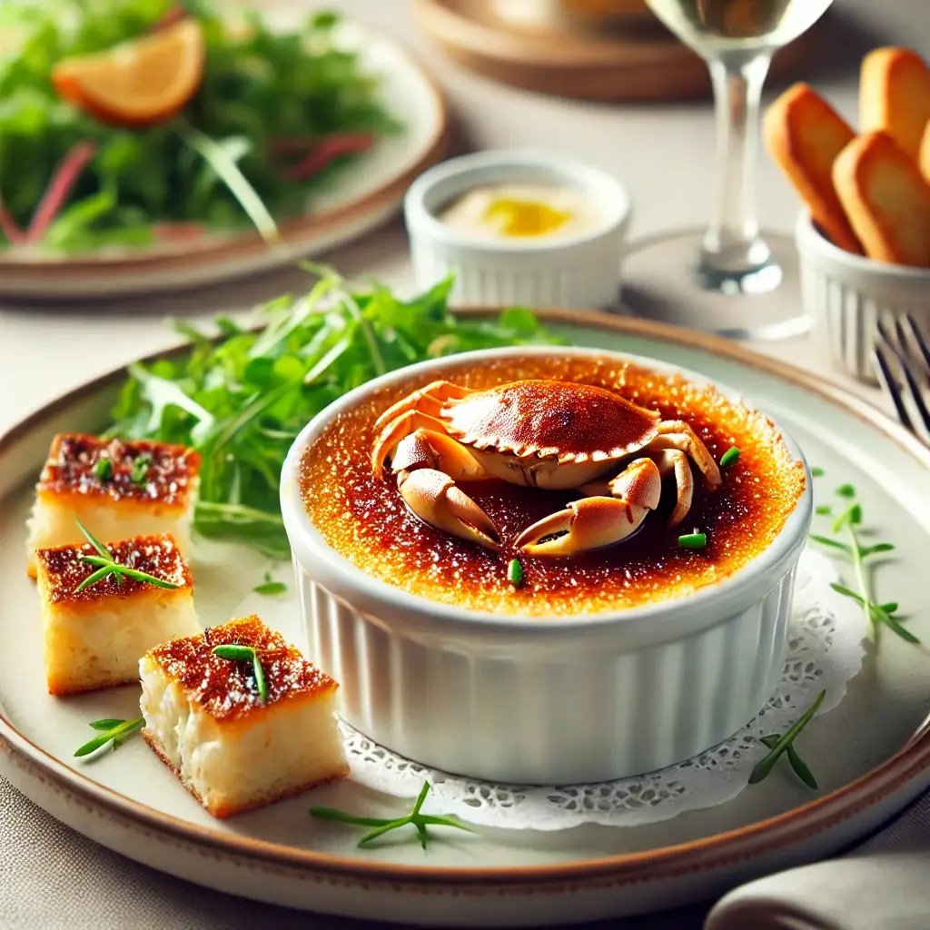 crab brulee recipe