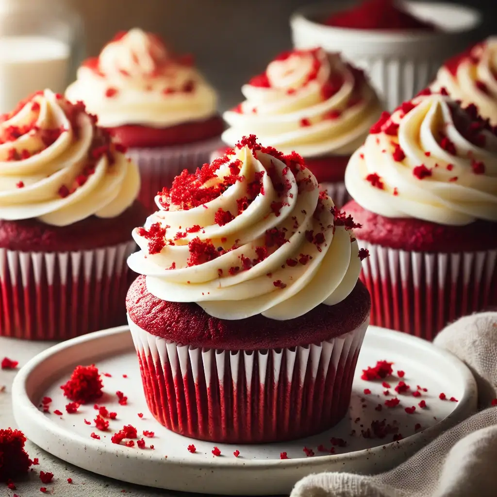 red velvet cupcake