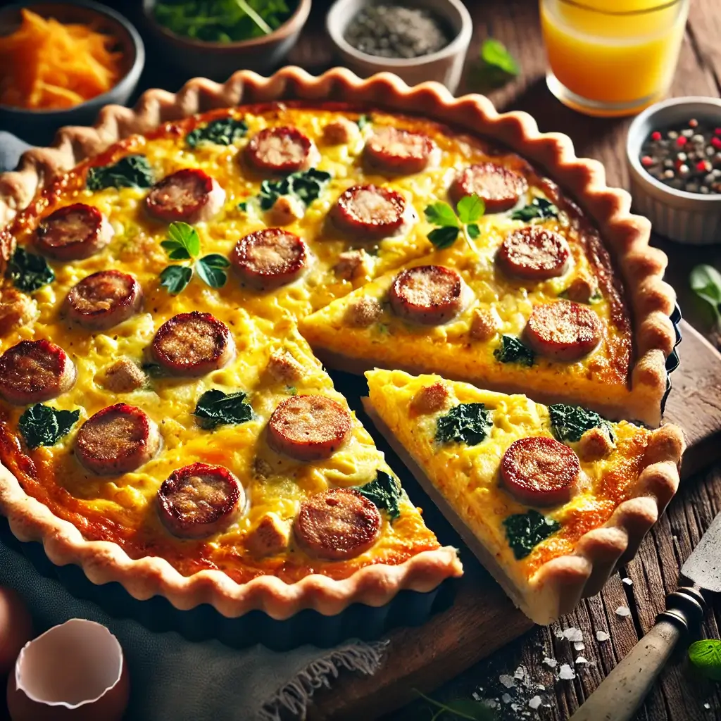 sausage quiche recipe