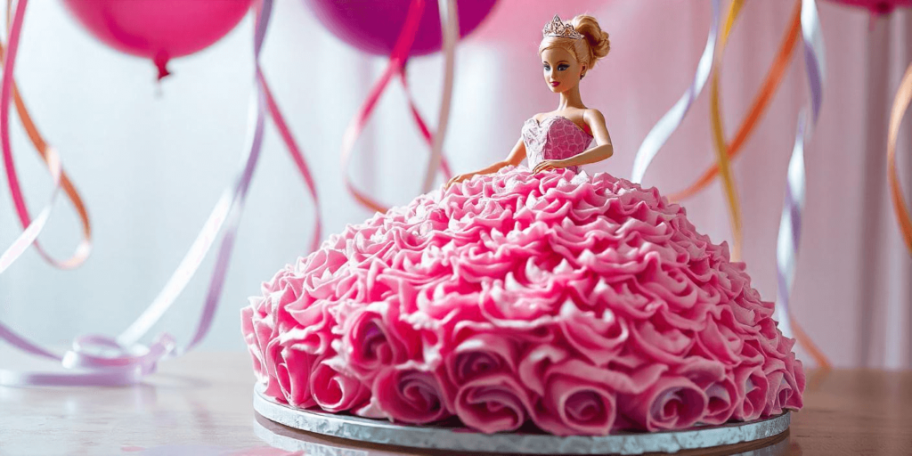 Step-by-step guide to decorating a Barbie cake