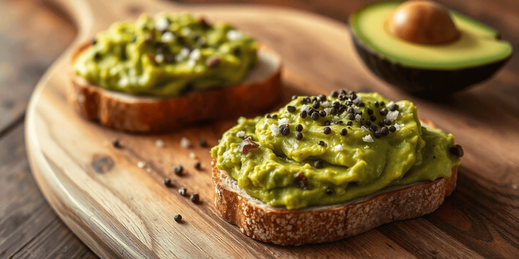 avocado toast for a nutritious healthy breakfast recipe