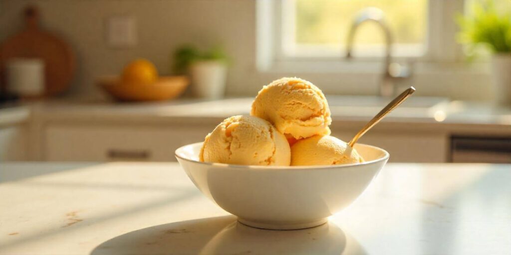 Homemade ice cream made with Cuisinart Ice Cream Maker