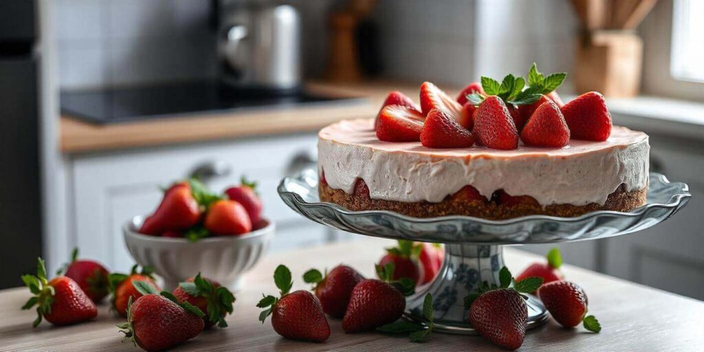 Strawberry Cheesecake Ingredients