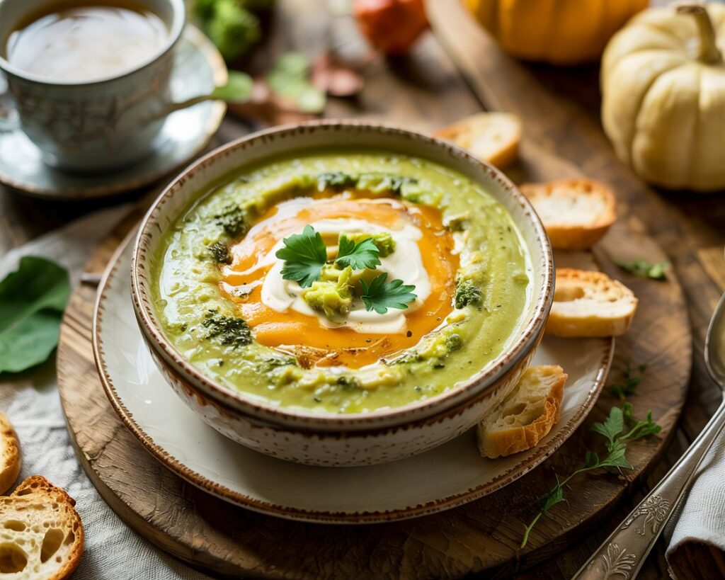 creamy broccoli cheddar soup