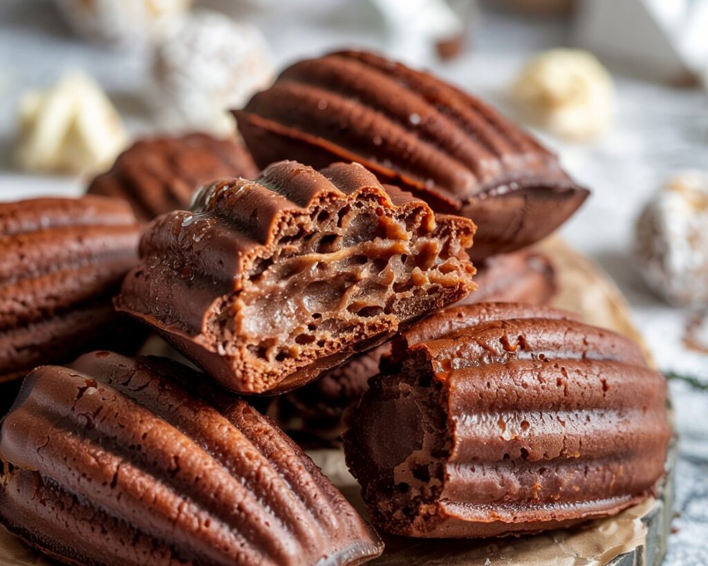 chocolate madeleines