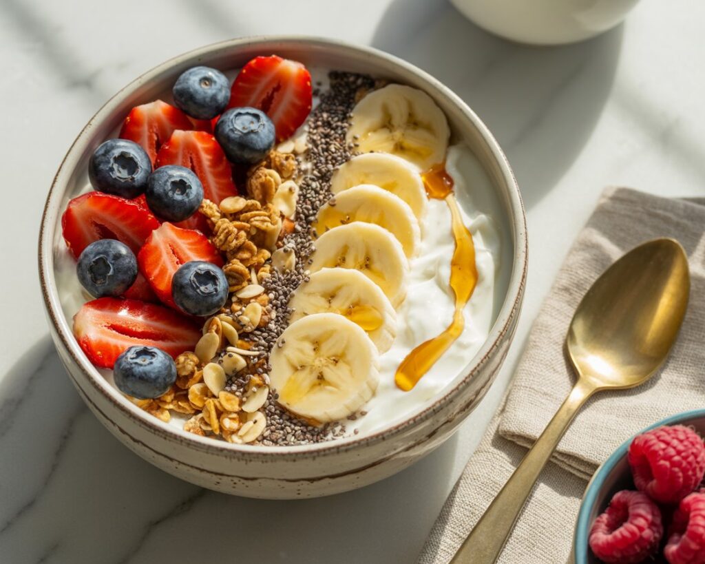Quick breakfast bowls idea