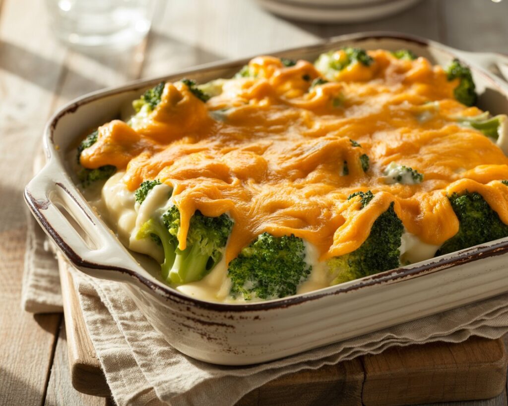 Broccoli Cheese Casserole Recipe
