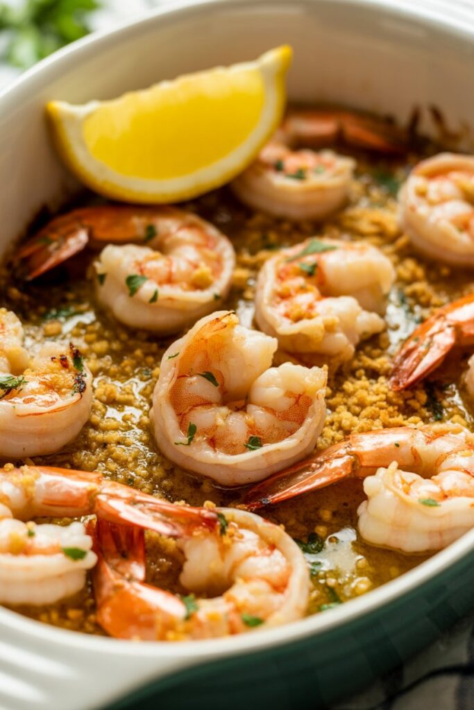 Restaurant-Style Baked Shrimp Scampi at Home