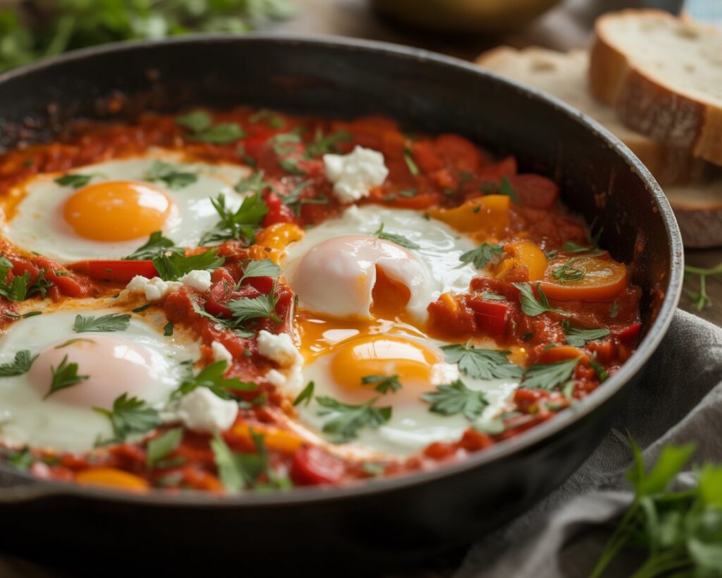 Shakshuka Made Simple: One-Pan Middle Eastern Egg Dish
