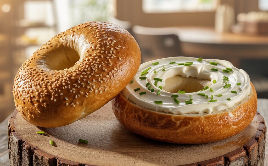 Savory nut mix with poppy seeds and sea salt on parchment paper.