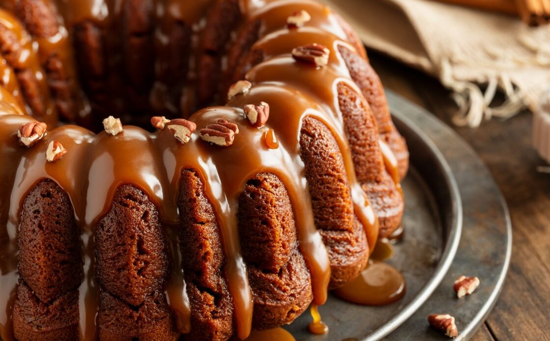Pumpkin Caramel Pull-Apart Bread: A Simple Fall Treat